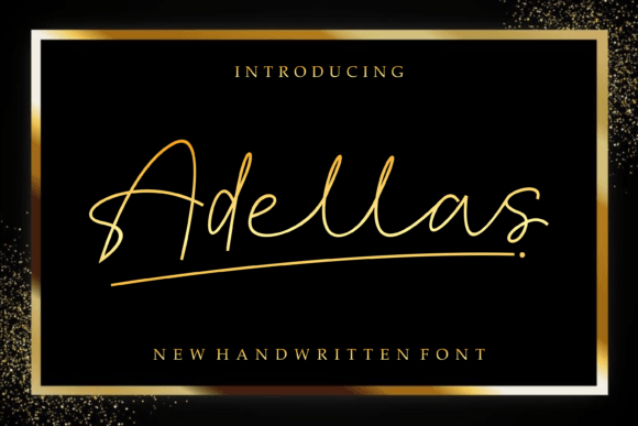 Adellas: A Script Font That Elevates Campaign Typography with Elegance and Personality