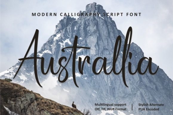 Australlia: The Perfect Script Font for Your Brand