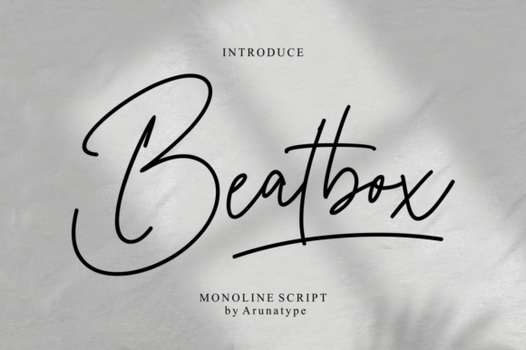 Beatbox: The Handwritten Font for Bold Campaigns