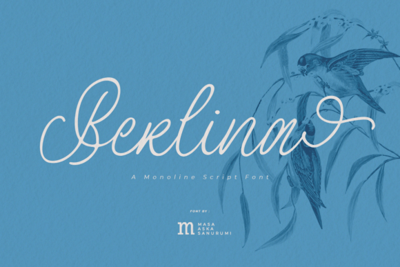 Berlina: A Premium Script Font for Editorial Design