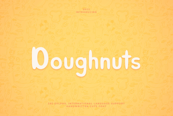 Doughnuts: A Friendly Handwritten Font for Your Brand