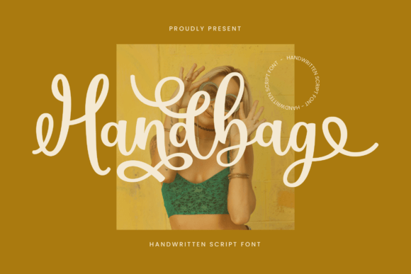Elevate Your Handmade Designs with the Handbag Script Font