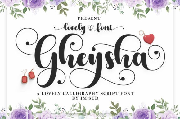 Gheysha: A Modern Handwritten Font for Editorial Design