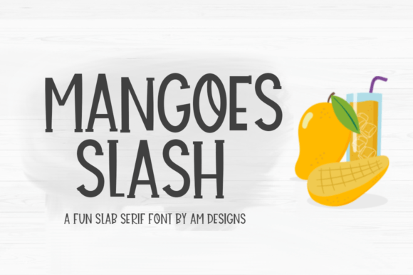 Mangoes Slash: A Quirky Handwritten Font for Marketers