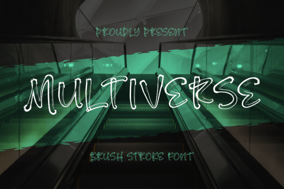 Multiverse: A Handwritten Brush Script Font for Crafters and Sellers
