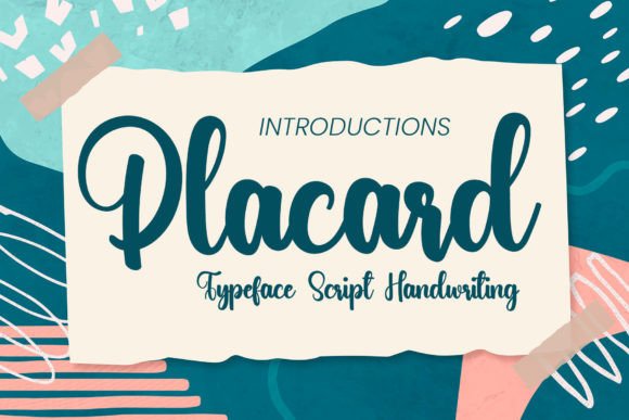 Placard: A Handwritten Font That Adds Personality to Digital Campaigns