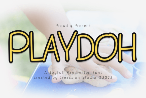 Playdoh: A Sweet Script Font for Thoughtful Editorial Design