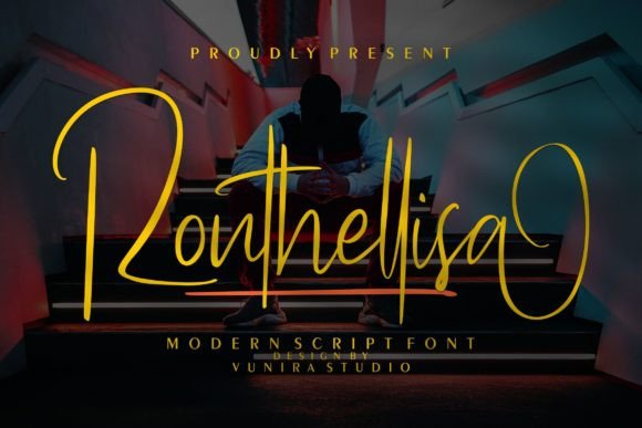 Ronthellisa: A Modern Script Font for Marketers