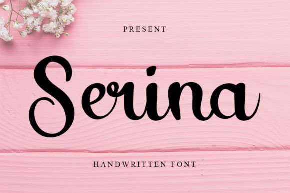 Serina: A Fresh Handwritten Font for Web Design