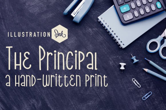The Principal: A Handwritten Font for Campaigns
