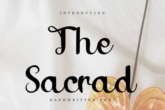 The Sacrad Font: A Romantic Typeface for Your Brand